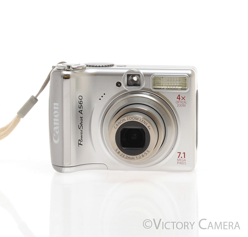 Canon PowerShot A560 7.1MP Digital Point & Shoot Camera [EXC+] - Victory Camera