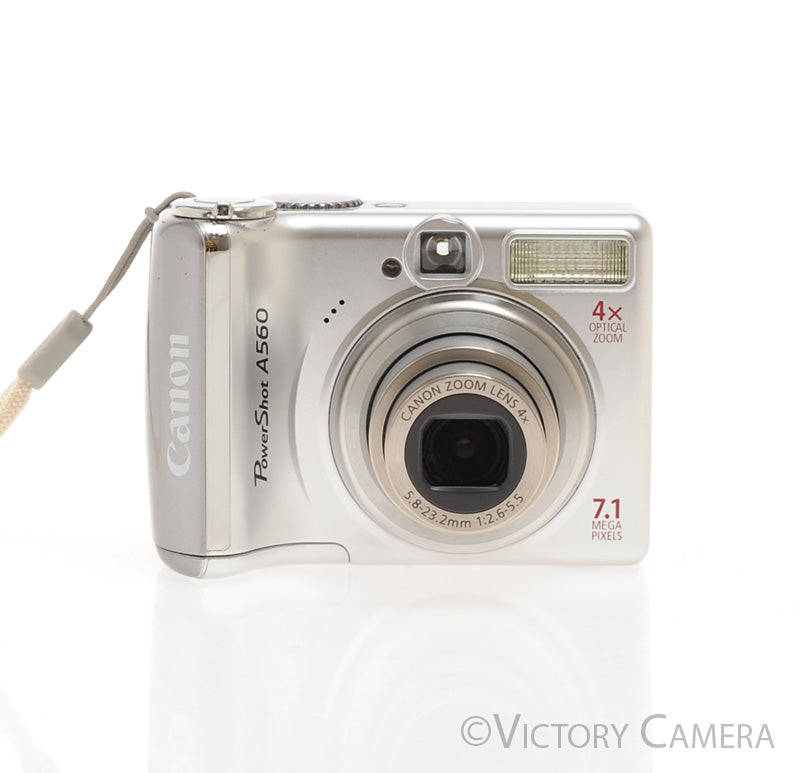 Canon PowerShot A560 7.1MP Digital Point & Shoot Camera [EXC+] - Victory Camera