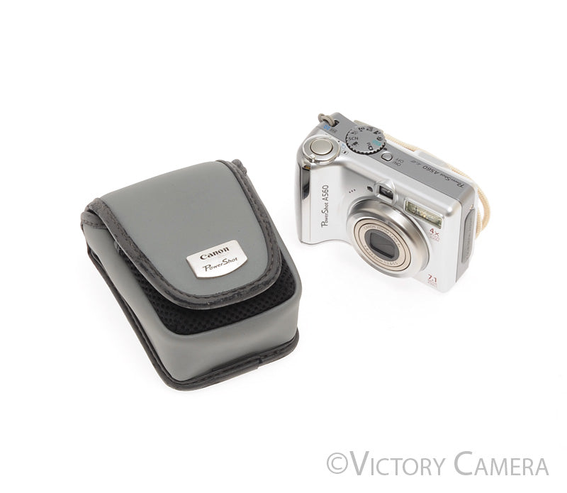 Canon PowerShot A560 7.1MP Digital Point & Shoot Camera [EXC+] - Victory Camera