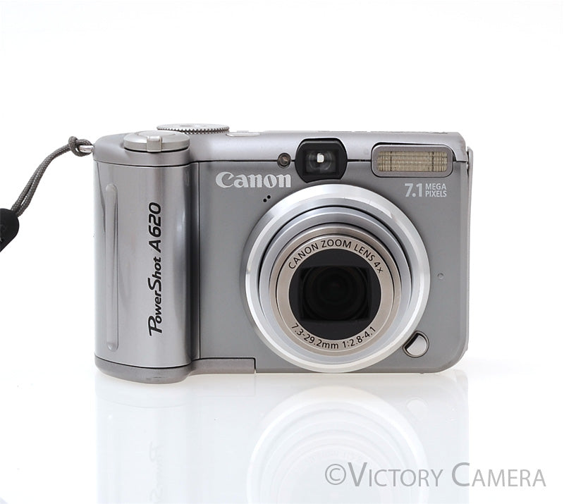 Canon Powershot A620 7.1mp Digital Point and Shoot Camera [EXC-] - Victory Camera