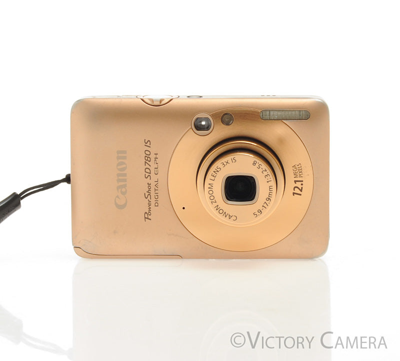 Canon PowerShot SD780 IS Rose Gold 12.1MP Point &amp; Shoot Camera [EXC] - Victory Camera