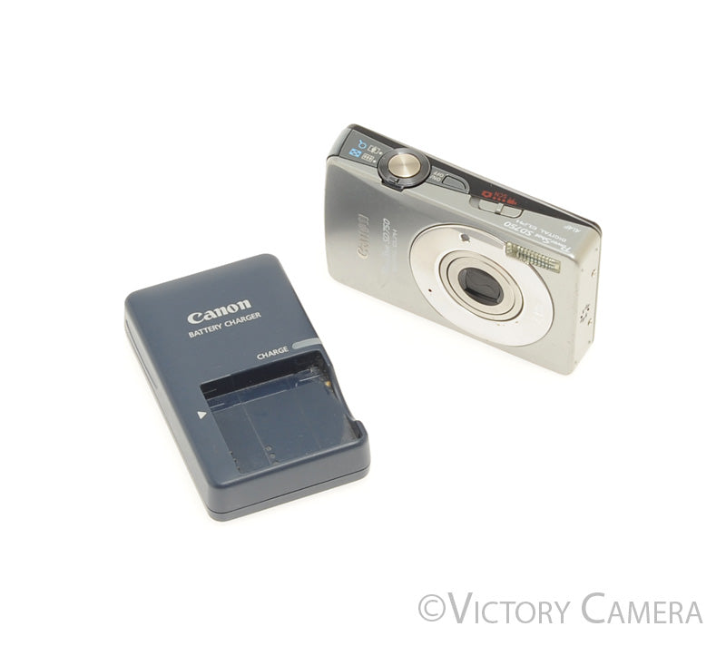 Canon PowerShot SD750 7.1mp Digital Point and Shoot Camera [EXC] - Victory Camera