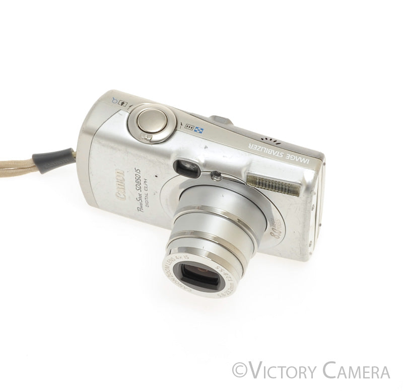Canon Powershot SD850 IS 8.0MP Digital Point and Shoot Camera [EXC-] - Victory Camera