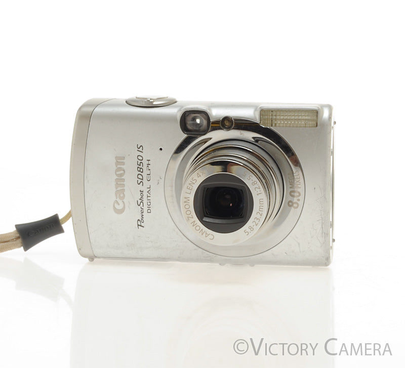 Canon Powershot SD850 IS 8.0MP Digital Point and Shoot Camera [EXC-] - Victory Camera