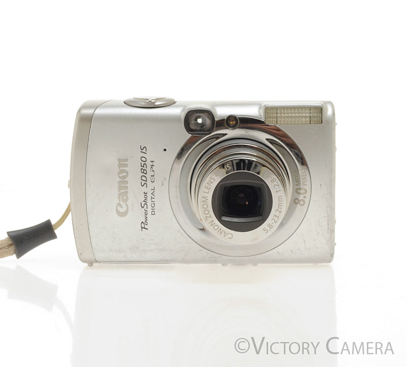 Canon Powershot SD850 IS 8.0MP Digital Point and Shoot Camera [EXC-] - Victory Camera