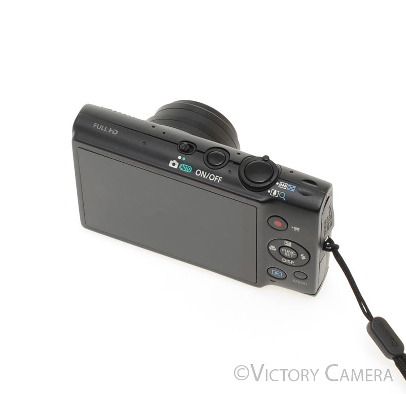 Canon PowerShot ELPH 110 HS Black 16.1MP Digital Point &amp; Shoot Camera [EXC-] - Victory Camera