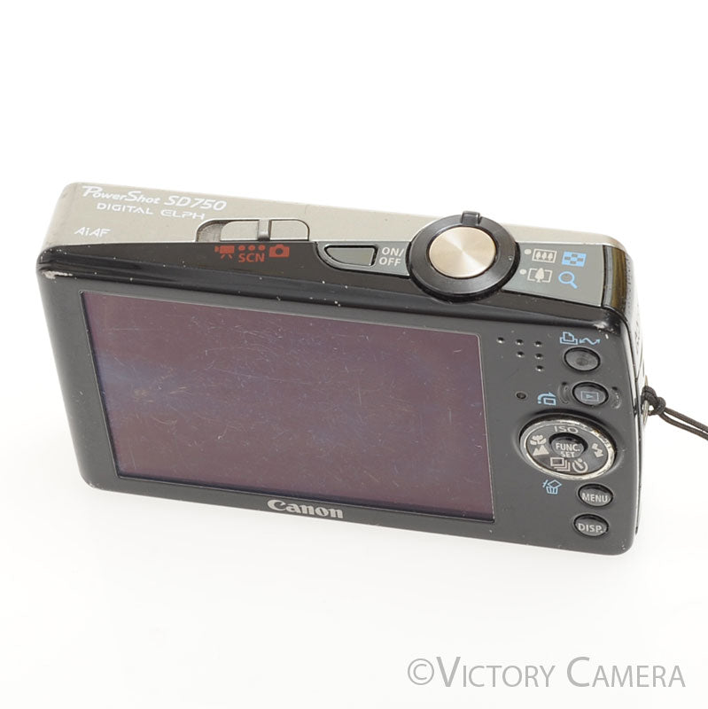 Canon PowerShot SD750 7.1mp Digital Point and Shoot Camera [EXC-] - Victory Camera
