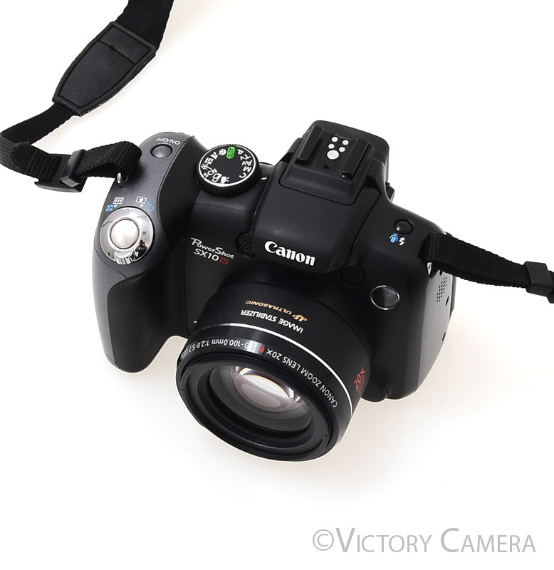 Canon PowerShot SX10 IS 10.0MP Digital Point And Shoot Camera  [EXC] - Victory Camera