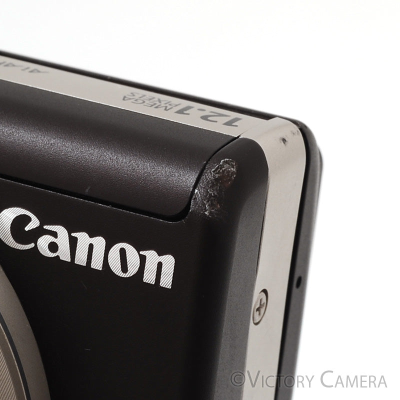 Canon PowerShot SX200 IS 12.1MP Brown Digital Point & Shoot Camera [GOOD] - Victory Camera