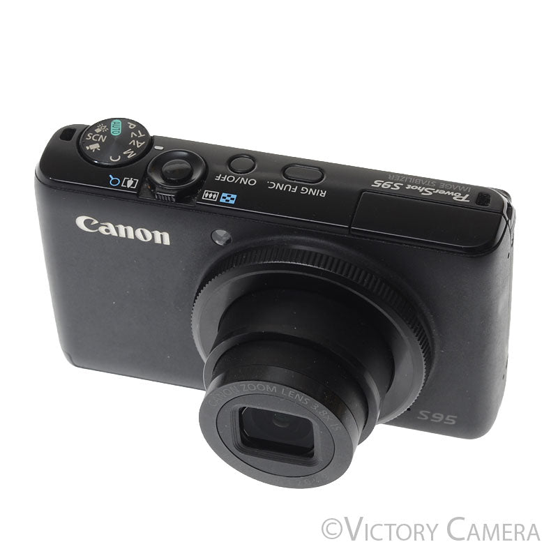 Canon Powershot S95 10.1mp Compact Digital Camera (Black) [EXC+] - Victory Camera