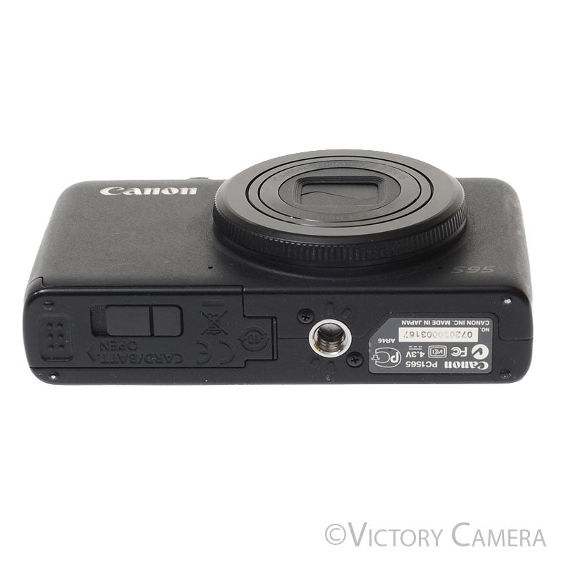Canon Powershot S95 10.1mp Compact Digital Camera (Black) [EXC+] - Victory Camera