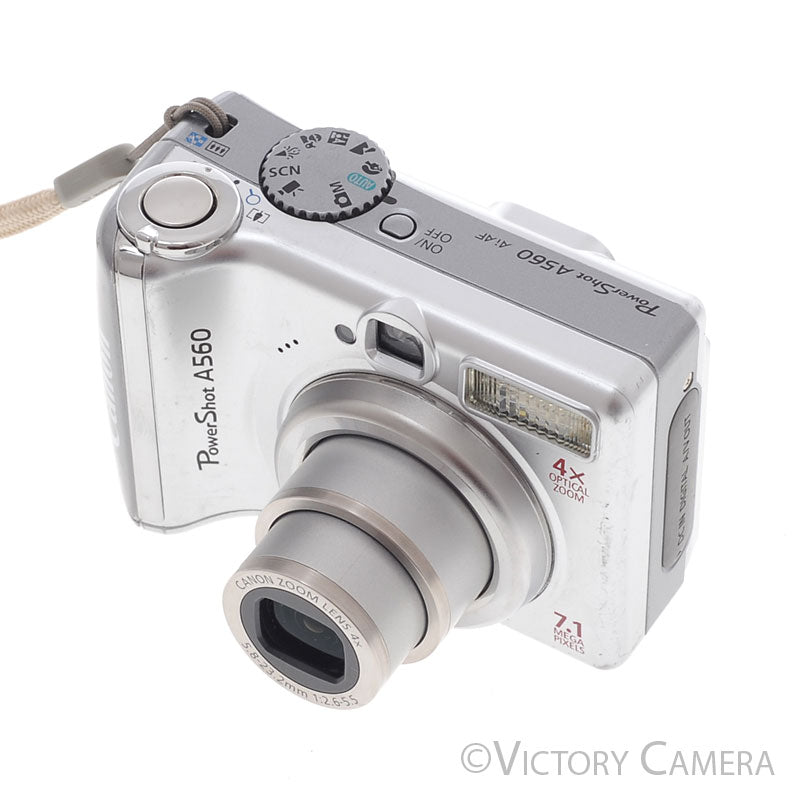 Canon PowerShot A560 7.1MP Digital Point & Shoot Camera  [EXC] - Victory Camera
