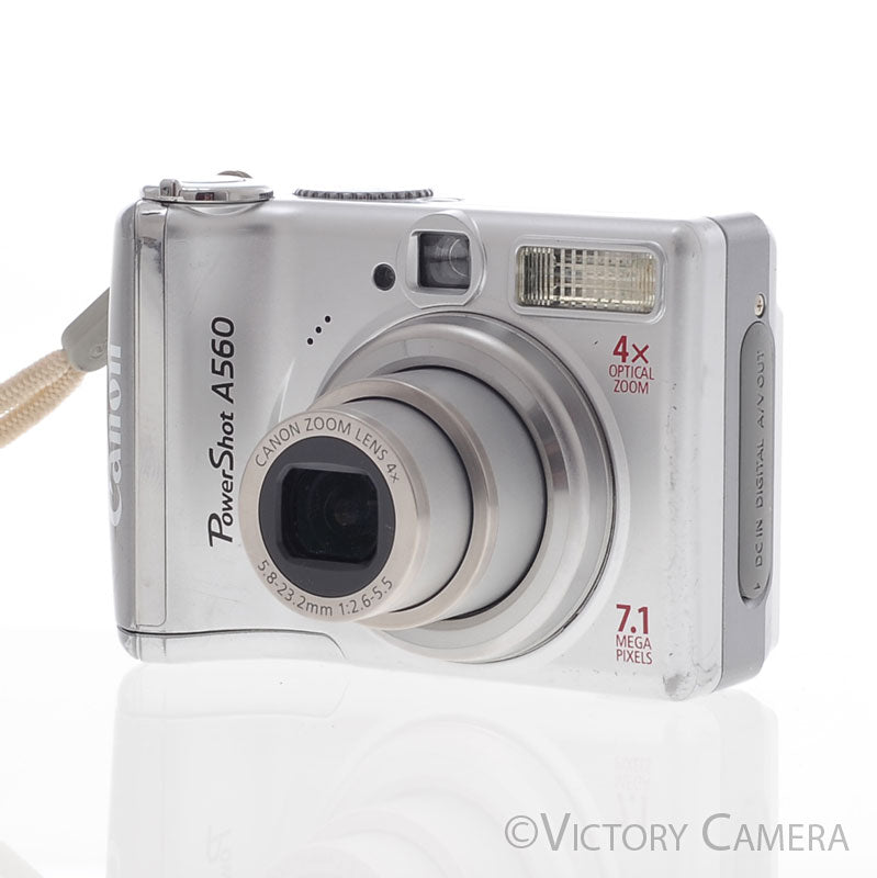 Canon PowerShot A560 7.1MP Digital Point & Shoot Camera  [EXC] - Victory Camera