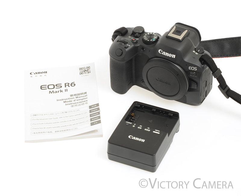 Canon EOS R6 Mark II 24.2MP Full Frame Mirrorless Camera Body [MINT-] - Victory Camera