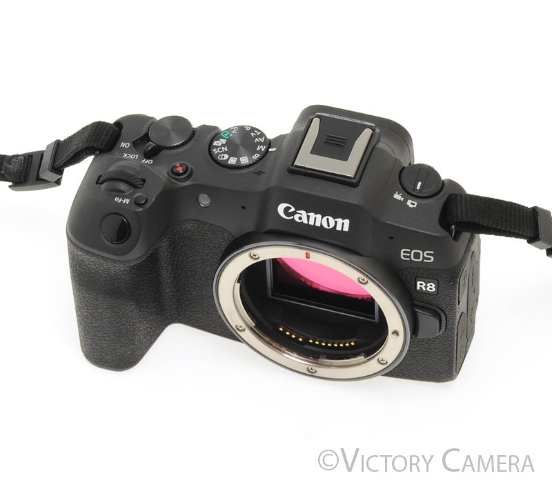 Canon EOS R8 24.2MP 4k Full Frame Mirrorless Camera Body [MINT-] - Victory Camera