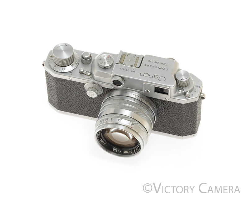 Canon IIB II-B Rangefinder Camera (Leica Copy) w/ 50mm f1.8 Lens  [EXC-] - Victory Camera