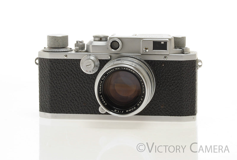 Canon IIB II-B Rangefinder Camera (Leica Copy) w/ 50mm f1.8 Lens  [EXC-] - Victory Camera