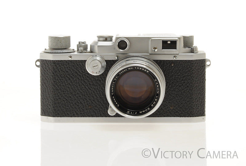 Canon IIB II-B Rangefinder Camera (Leica Copy) w/ 50mm f1.8 Lens  [EXC-] - Victory Camera