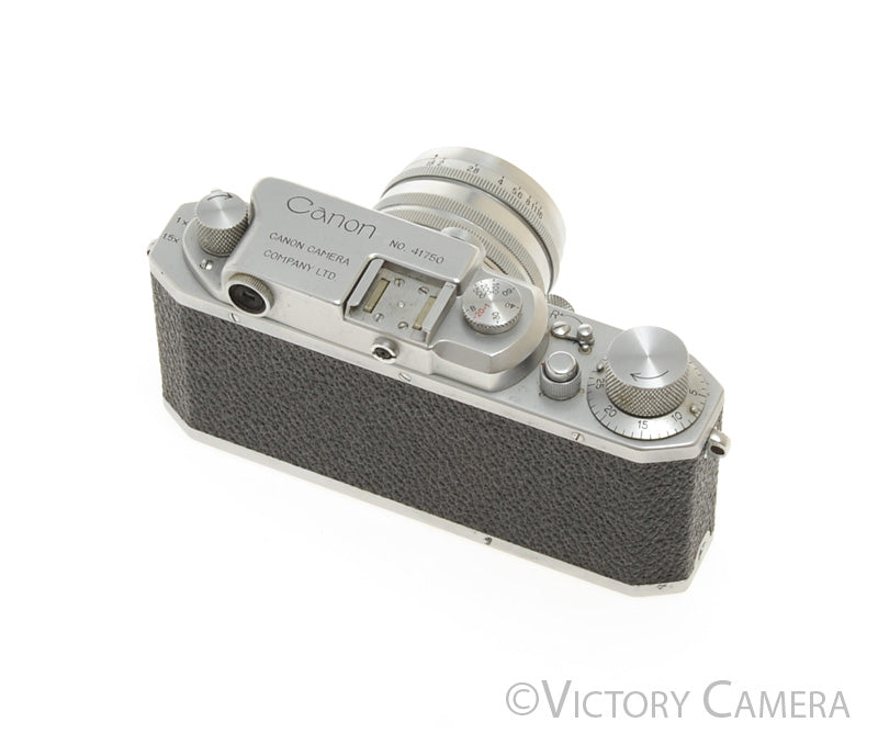 Canon IIB II-B Rangefinder Camera (Leica Copy) w/ 50mm f1.8 Lens  [EXC-] - Victory Camera