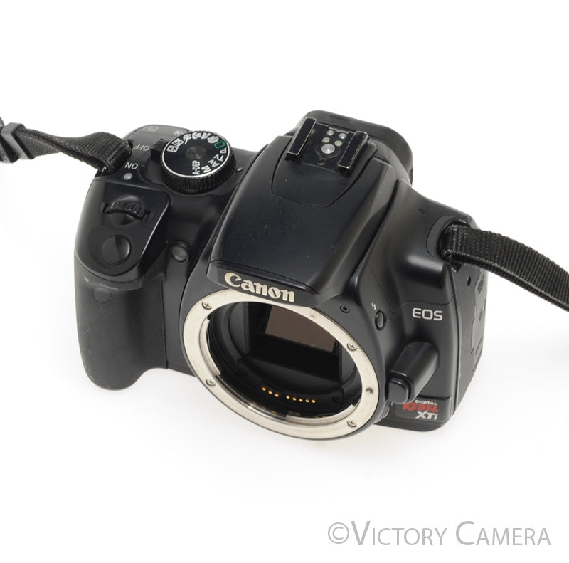 Canon Rebel XTi 10.1MP DSLR Camera Body w/ Charger [EXC] - Victory Camera