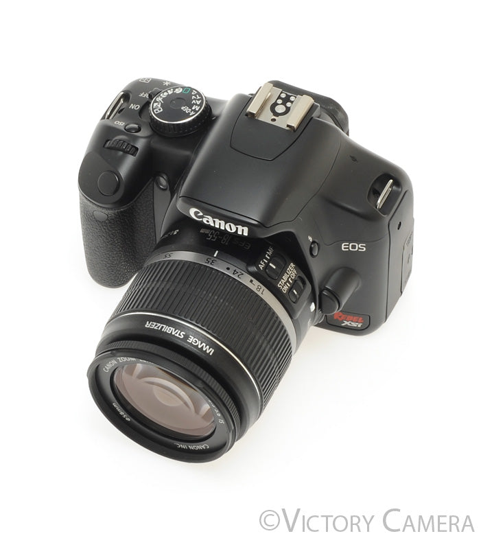 Canon EOS Rebel XSi 12.2MP Digital SLR Camera w/ 18-55mm Lens [EXC+] - Victory Camera