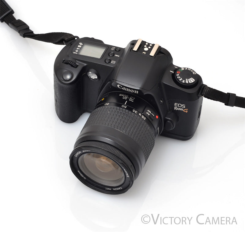 Canon EOS Rebel G 35mm Autofocus Film Camera w/28-80mm Zoom Lens [EXC] - Victory Camera