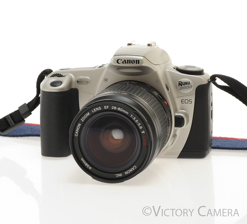 Canon Rebel 2000 35mm Auto Focus Film Camera w/ 28-80mm Zoom Lens [EXC+] - Victory Camera
