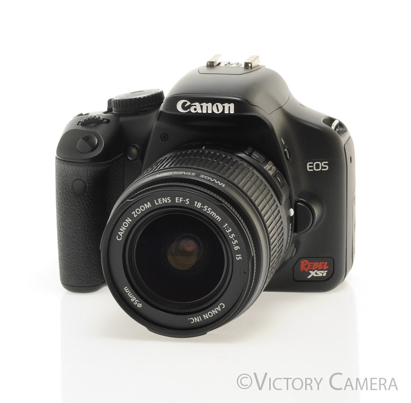 Canon EOS Rebel XSi 12.2MP Digital SLR Camera w/ 18-55mm Lens [EXC+] - Victory Camera