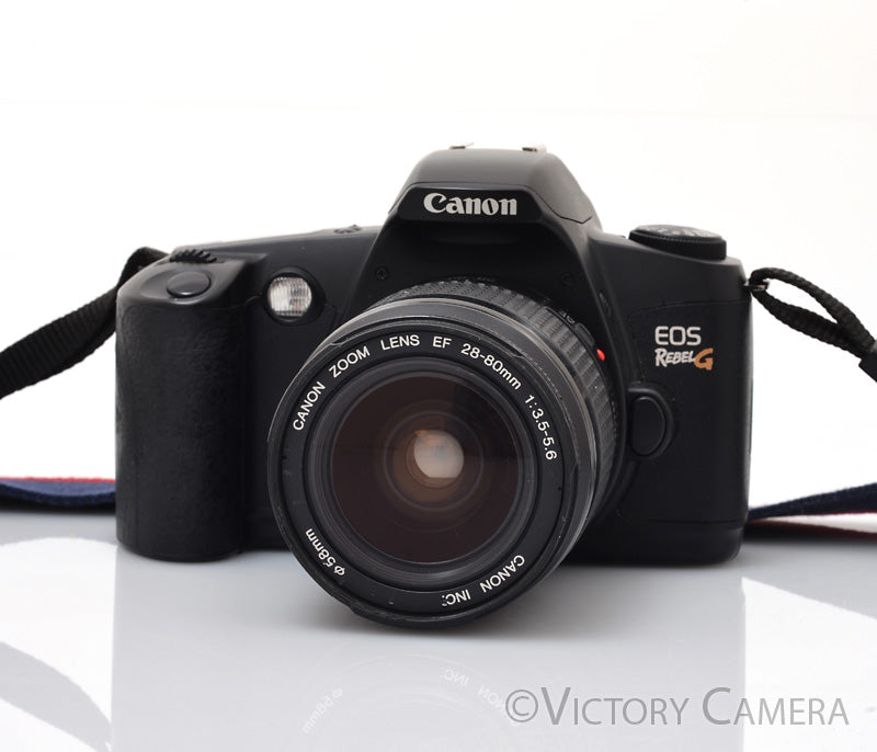 Canon EOS Rebel G 35mm Autofocus Film Camera w/28-80mm Zoom Lens [EXC] - Victory Camera