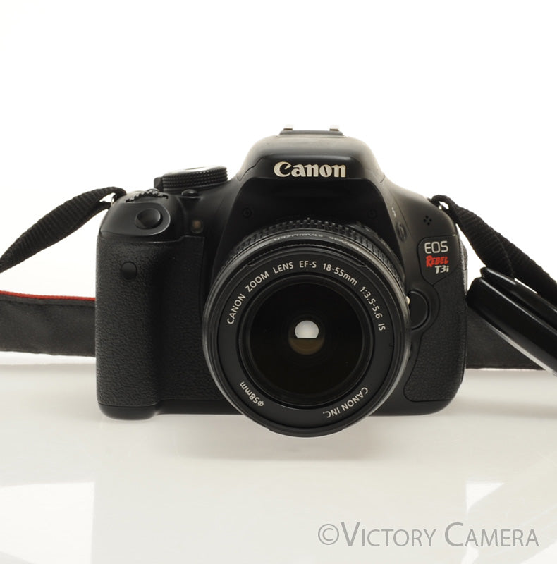Canon EOS Rebel T3i 18.7mp Digital Camera with EF-S 18-55mm II Lens [EXC]