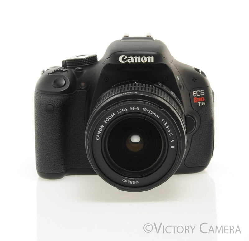 Canon EOS Rebel T3i 18.7mp Digital Camera with EF-S 18-55mm II Lens  [EXC+] - Victory Camera