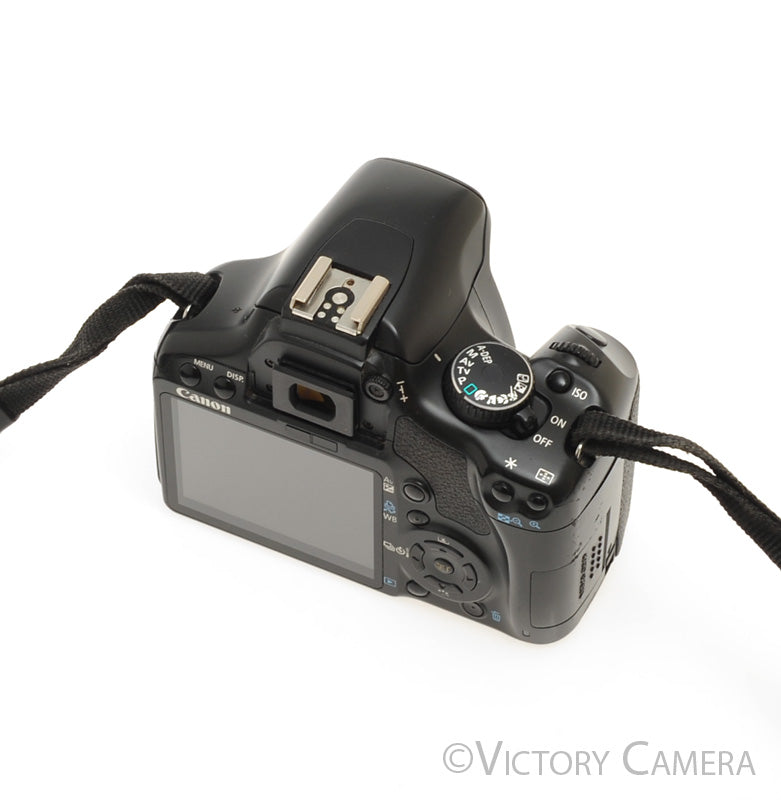 Canon EOS Rebel XSi 12.2MP Digital SLR Black Camera Body [EXC] - Victory Camera