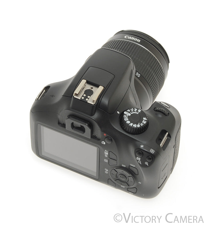 Canon EOS Rebel T100 18MP Digital SLR Camera w/ 18-55mm Zoom Lens [EXC+] - Victory Camera