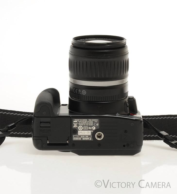 Canon EOS Rebel XTi 10.1MP DSLR Camera w/ 18-55mm F3.5-5.6 EF-S Zoom L [EXC] - Victory Camera