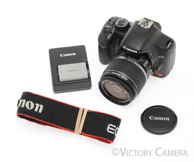 Canon EOS Rebel XSi 12.2MP Digital SLR Camera w/ 18-55mm Lens [EXC+] - Victory Camera