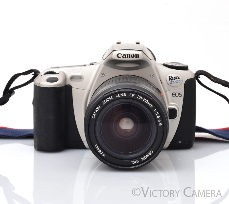 Canon Rebel 2000 35mm Auto Focus Film Camera w/ 28-80mm Zoom Lens [EXC-] - Victory Camera