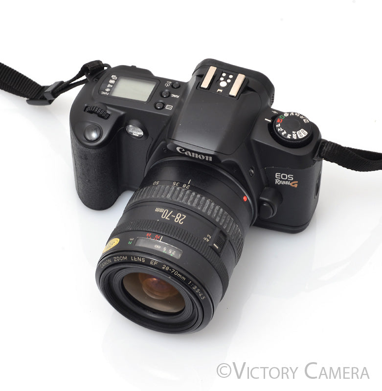 Canon EOS Rebel G 35mm Autofocus Film Camera w/ 28-70mm Zoom Lens [EXC] - Victory Camera