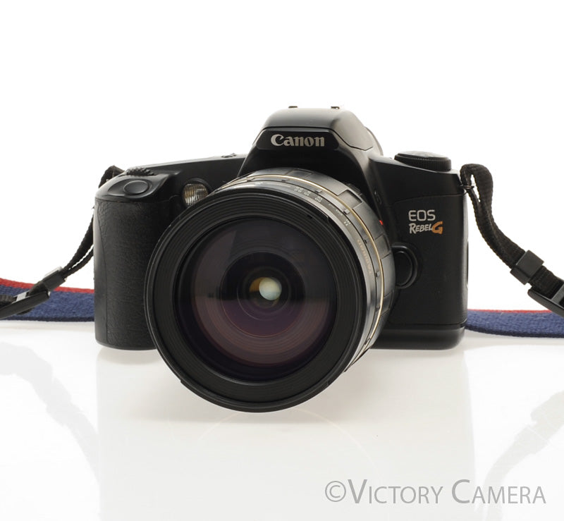 Canon EOS Rebel G 35mm Autofocus Film Camera w/ 28-300mm Zoom Lens [EXC] - Victory Camera