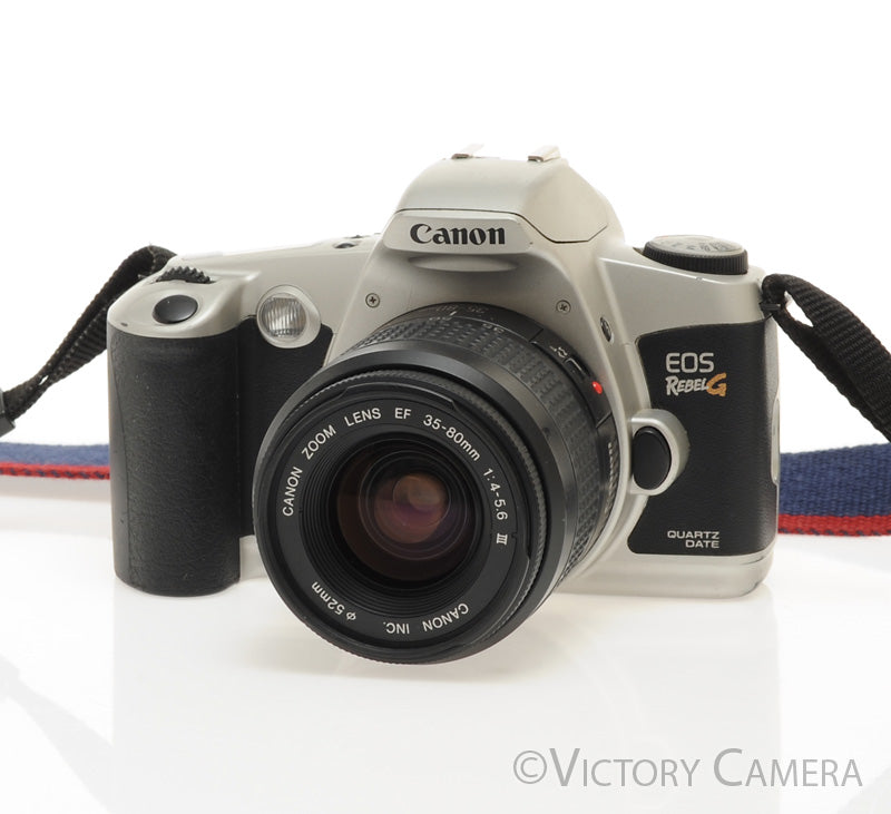Canon EOS Rebel G 35mm Autofocus Film Camera w/ 35-80mm Zoom Lens [EXC] - Victory Camera