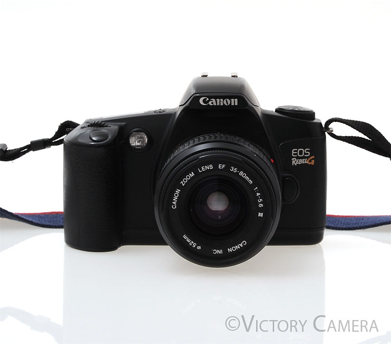 Canon EOS Rebel G 35mm Autofocus Film Camera w/ 35-80mm Zoom Lens [EXC] - Victory Camera