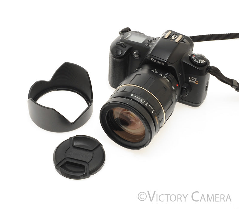 Canon EOS Rebel G 35mm Autofocus Film Camera w/ 28-300mm Zoom Lens [EXC] - Victory Camera