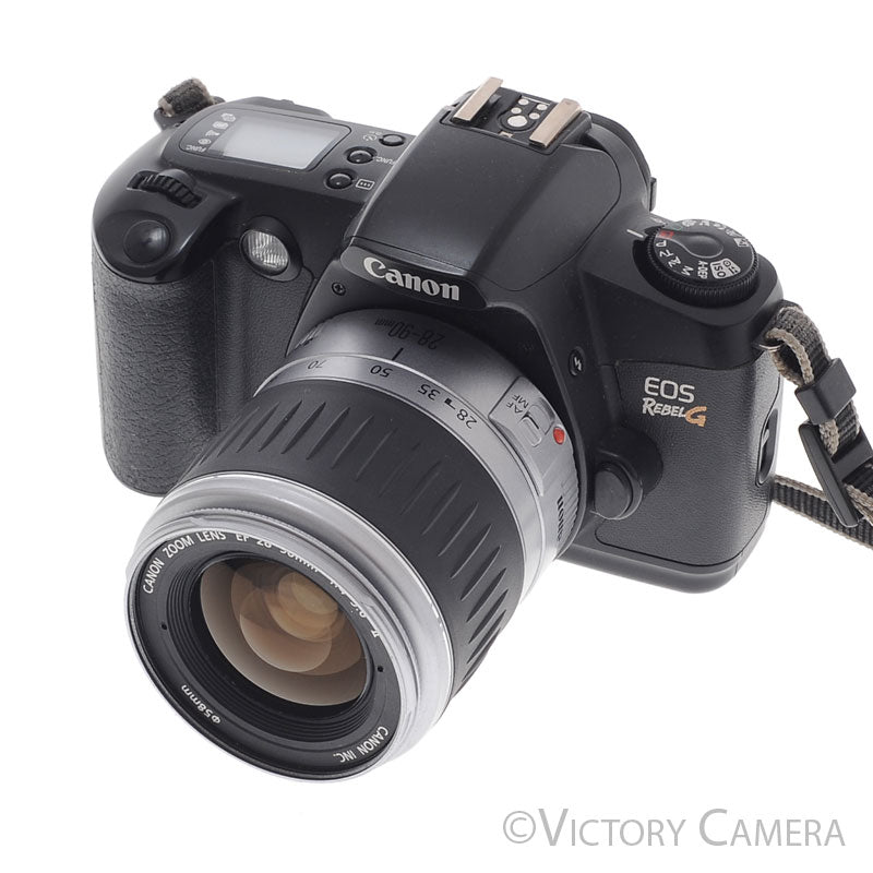 Canon EOS Rebel G 35mm Autofocus Film Camera w/ 28-90mm Zoom Lens [EXC+]