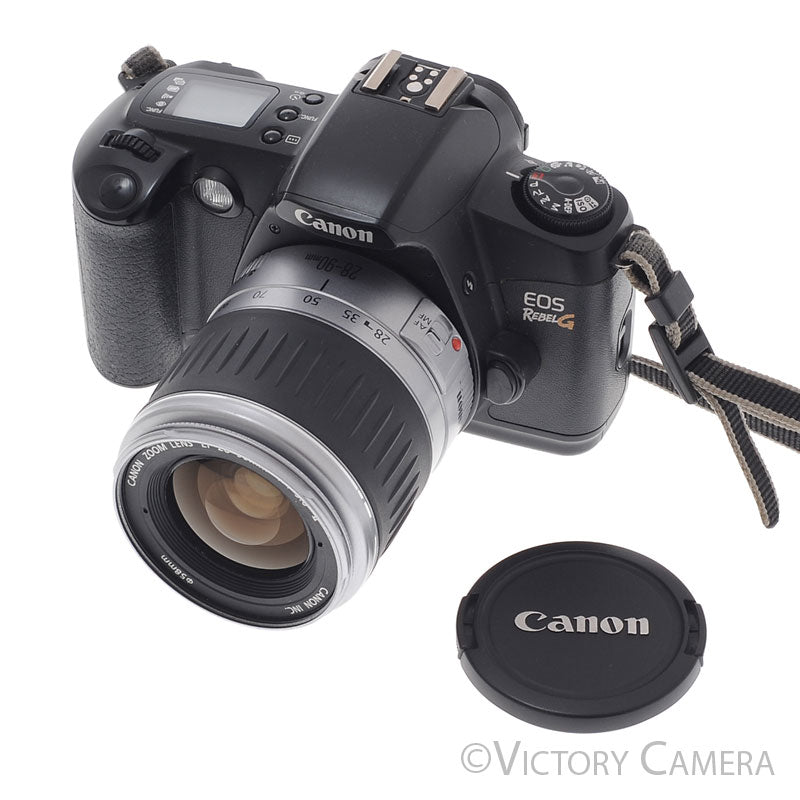 Canon EOS Rebel G 35mm Autofocus Film Camera w/ 28-90mm Zoom Lens [EXC+]