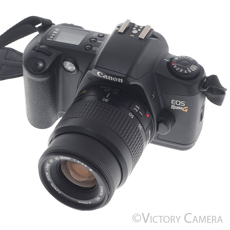 Canon EOS Rebel G Autofocus 35mm Film Camera with 35-80mm f4-5.6 Lens [EXC+] image 3