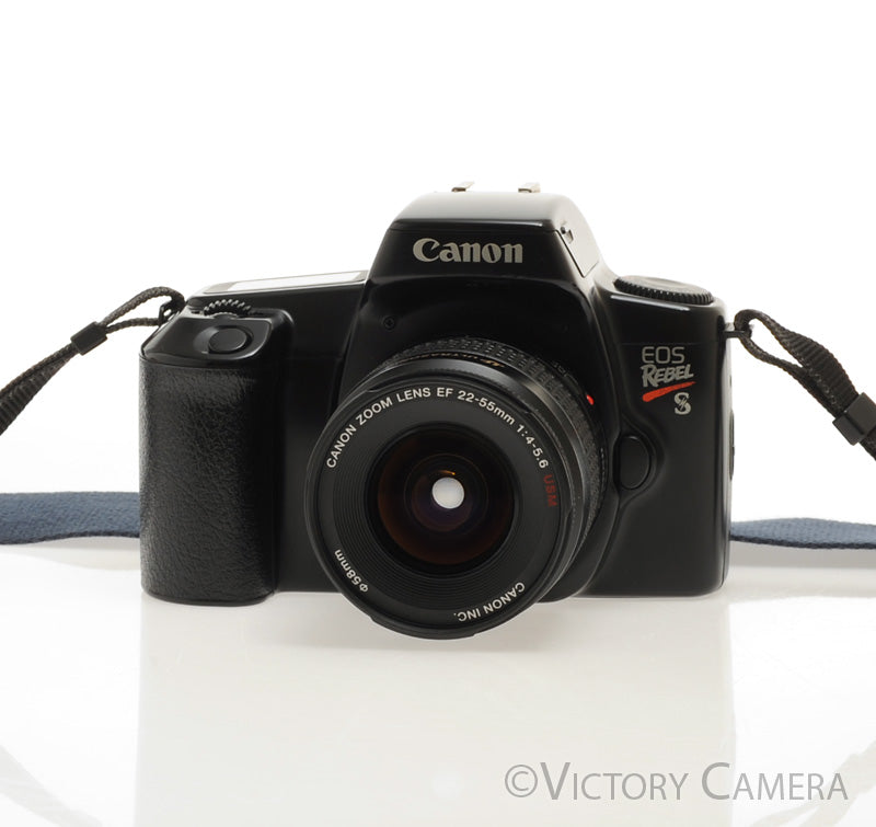 Canon Rebel S 35mm Film Camera w/ 22-55mm Canon Lens [EXC] - Victory Camera