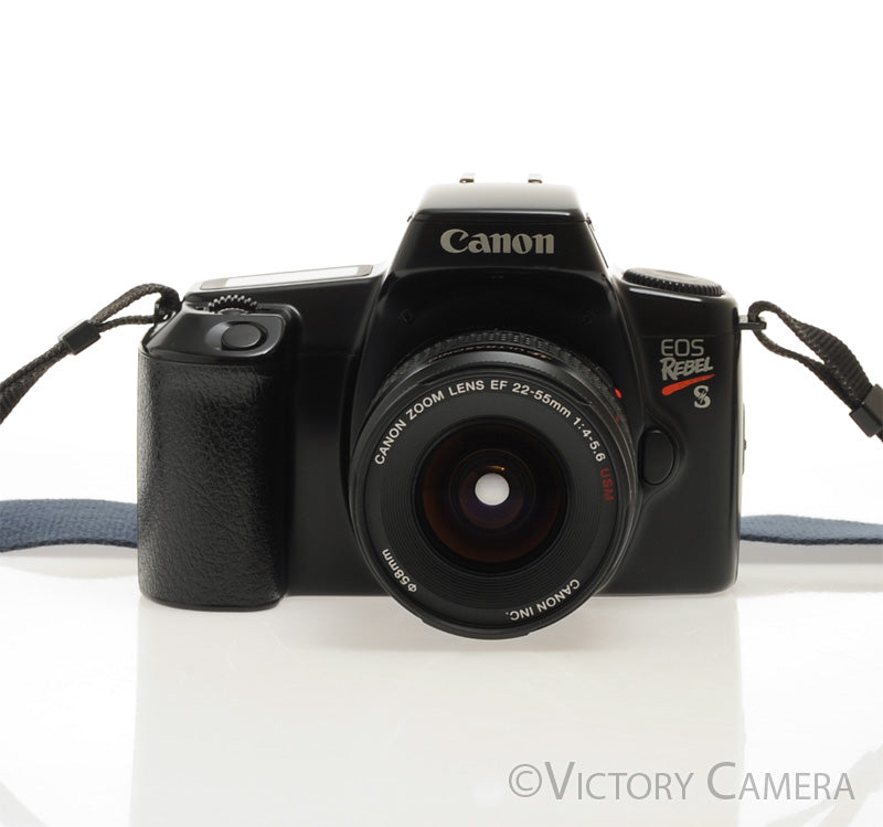 Canon Rebel S 35mm Film Camera w/ 22-55mm Canon Lens [EXC]