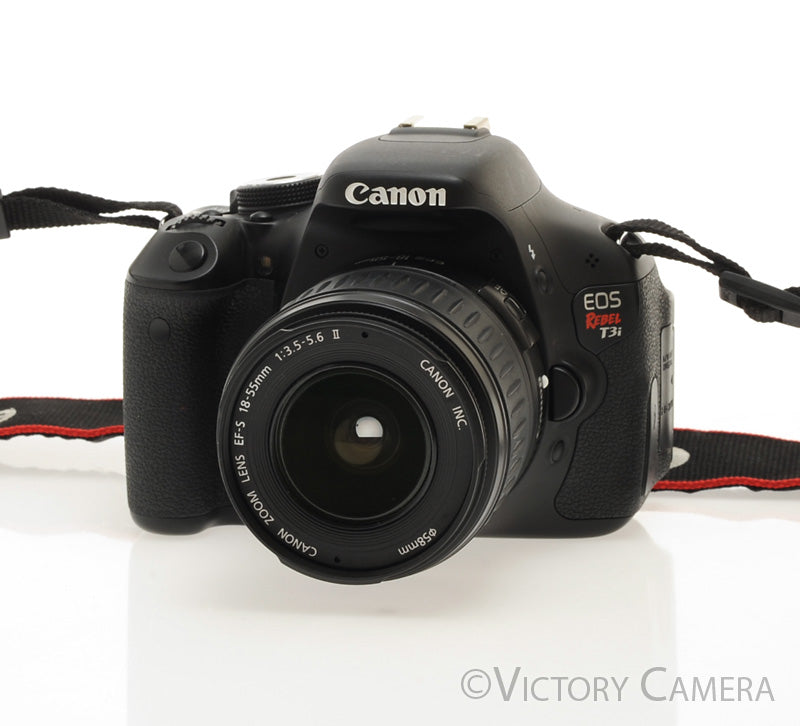 Canon EOS Rebel T3i 18.7mp Digital Camera with EF-S 18-55mm II Lens  [EXC]