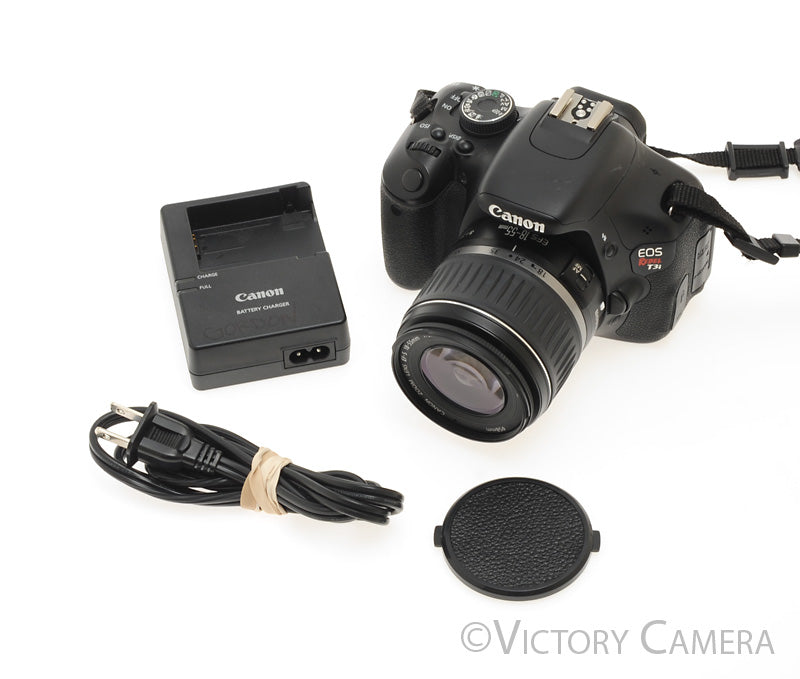 Canon EOS Rebel T3i 18.7mp Digital Camera with EF-S 18-55mm II Lens  [EXC]
