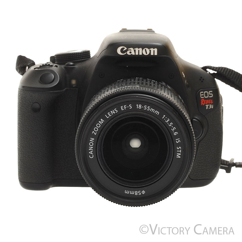 Canon EOS Rebel T3i 18.7mp Digital Camera with EF-S 18-55mm Lens  [EXC] - Victory Camera