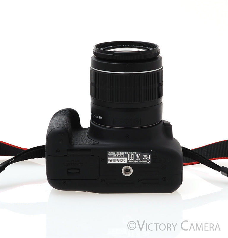 Canon Rebel T5 18MP Digital SLR Camera Body w/ 18-55mm II Zoom Lens [EXC+] - Victory Camera